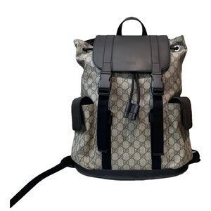 Gucci Monogram GG Supreme Backpack